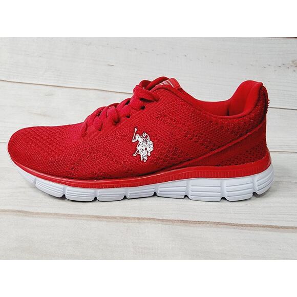 U.S. Polo Assn. Mesh Red Running Women's Shoe Size 6 - Picture 7 of 16